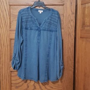 STYLE & CO DENIM SHIRT